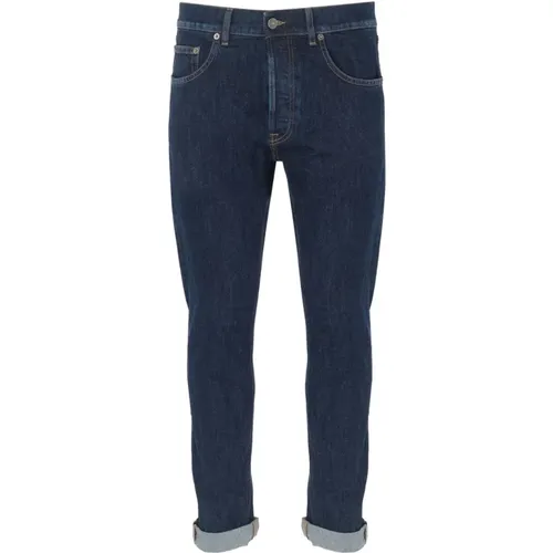 Icon Up Denim Blaue Jeans , Herren, Größe: W36 - Dondup - Modalova