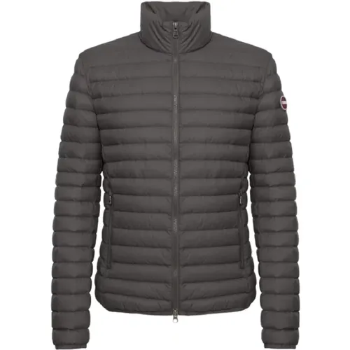 Grey Ultralight Down Jacket Ss24 , male, Sizes: XL, 2XL, 4XL, 3XL, S, L, M - Colmar - Modalova