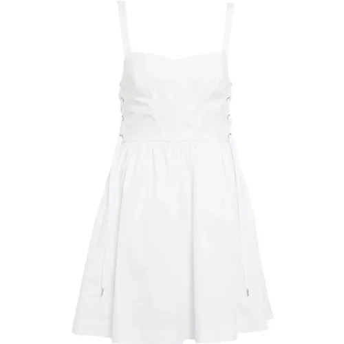 Weißes Kleid für Frauen , Damen, Größe: M - pinko - Modalova