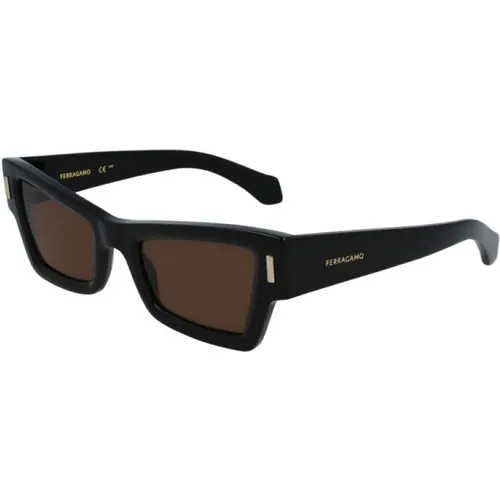 Stylische Sf2006S 001 Sonnenbrille , Damen, Größe: 53 MM - Salvatore Ferragamo - Modalova