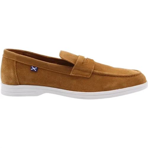 Stylish Moccasin Shoes , male, Sizes: 7 UK - Scapa - Modalova