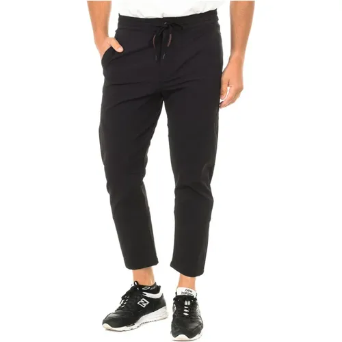 Slim-Fit Trousers with Elastic Belt , male, Sizes: 2XL - Napapijri - Modalova