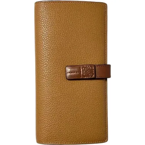 Pre-owned Leather wallets , female, Sizes: ONE SIZE - Loewe Pre-owned - Modalova