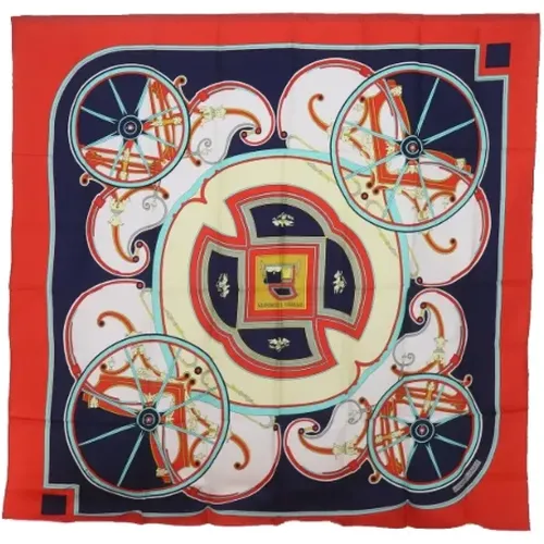 Pre-owned Silk scarves , female, Sizes: ONE SIZE - Hermès Vintage - Modalova