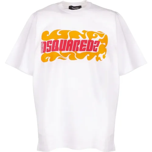 T-Shirts , male, Sizes: M, XL, L - Dsquared2 - Modalova