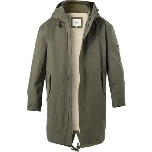 Modern Functional Parka Thander , male, Sizes: S, 2XL, M, XL, L - Pepe Jeans - Modalova