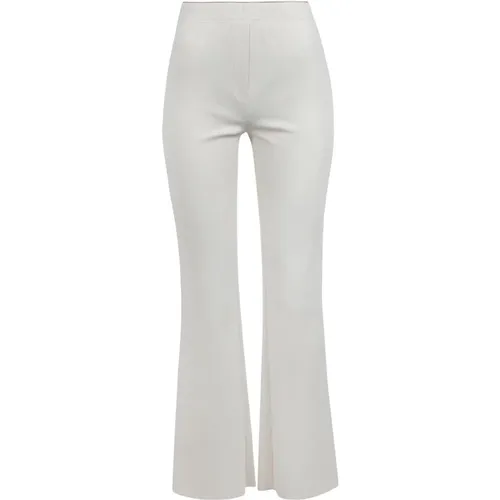 Flared Technical Fabric Pants , female, Sizes: 2XS, M, XS - Liviana Conti - Modalova
