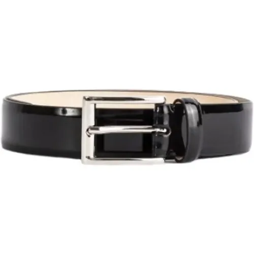 Patent Leather Belt , unisex, Sizes: 80 CM, 70 CM - Maison Margiela - Modalova