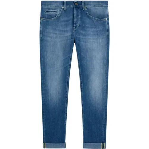 Slim-fit Stylish Men's Jeans Upgrade , male, Sizes: W36, W38, W31, W32, W34 - Dondup - Modalova
