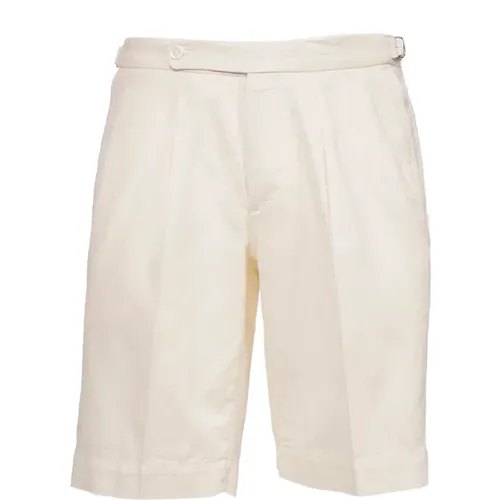 Men's Casual Bermuda Shorts , male, Sizes: 3XL, L, S - Incotex - Modalova
