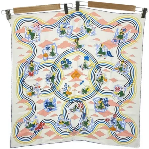 Pre-owned Silk scarves , female, Sizes: ONE SIZE - Hermès Vintage - Modalova