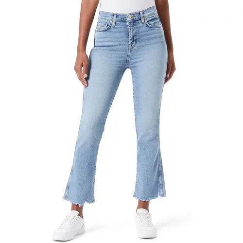 High Rise Slim Kick Jeans , Damen, Größe: W27 - 7 For All Mankind - Modalova