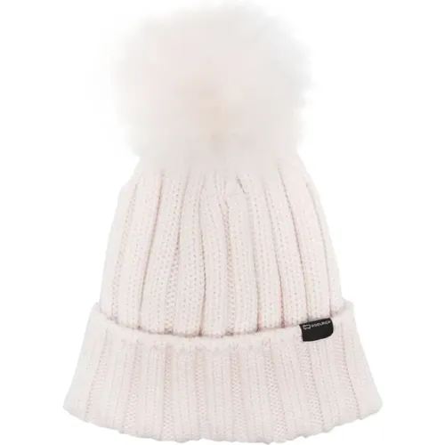 Luxuriöse Cashmere Pom-Pom Beanie , Damen, Größe: M - Woolrich - Modalova