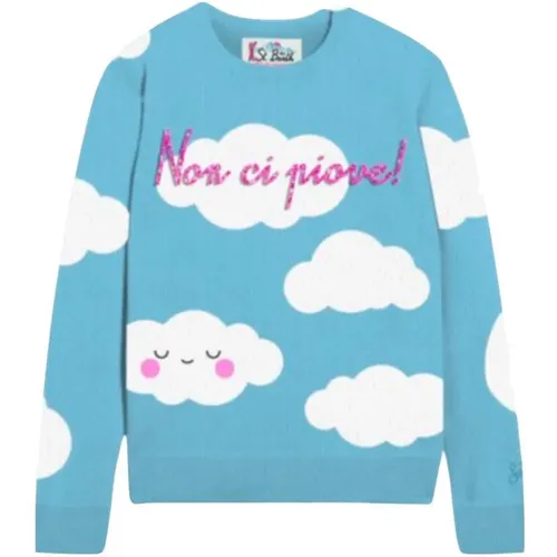 Wolken Pullover , Damen, Größe: S - MC2 Saint Barth - Modalova