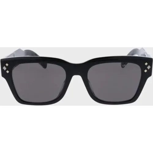 Diamond Sunglasses with Uniform Lenses , male, Sizes: 54 MM - Dior - Modalova