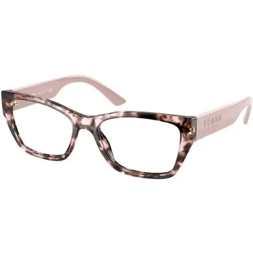 Classic Havana Frame Glasses , unisex, Sizes: 52 MM - Prada - Modalova
