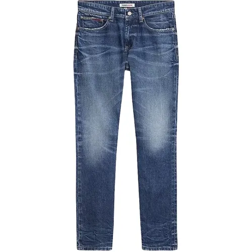 Slim-fit Denim Pants , male, Sizes: W29 L30 - Tommy Jeans - Modalova