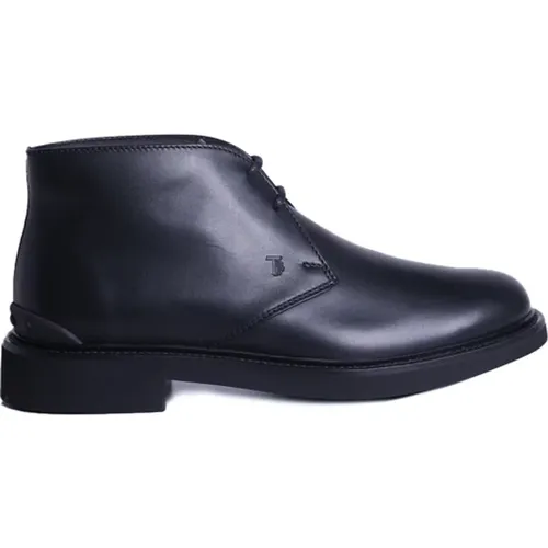 Lace-Up Ankle Boots , male, Sizes: 6 UK, 9 1/2 UK - TOD'S - Modalova
