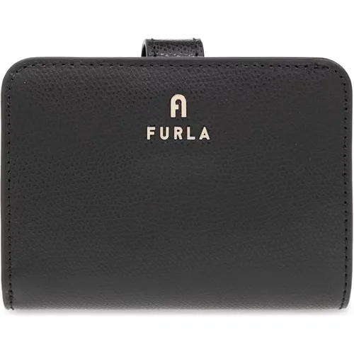Lederbrieftasche mit Logo Furla - Furla - Modalova