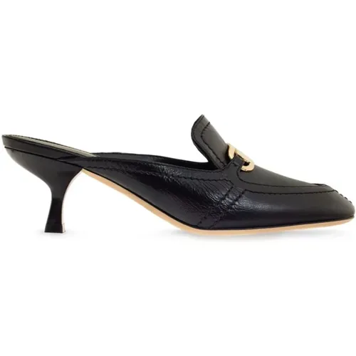 Geprägte Krokodil Mittelabsatz Schuhe , Damen, Größe: 35 1/2 EU - Salvatore Ferragamo - Modalova