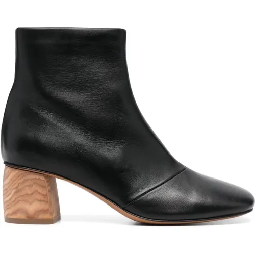 Chic nappa leather anckle boots , female, Sizes: 4 UK - Forte Forte - Modalova