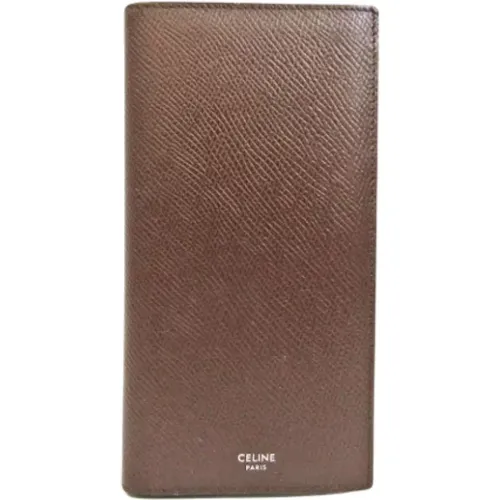 Pre-owned Leather Celine Wallet , unisex, Sizes: ONE SIZE - Celine Vintage - Modalova