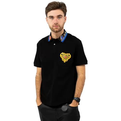 Kurzarm Polo Shirt - Versace Jeans Couture - Modalova