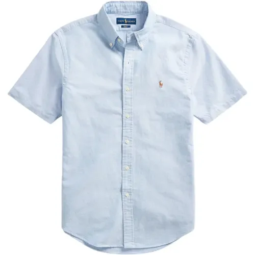 Slim FIT Oxford Shirt Light , male, Sizes: L - Ralph Lauren - Modalova