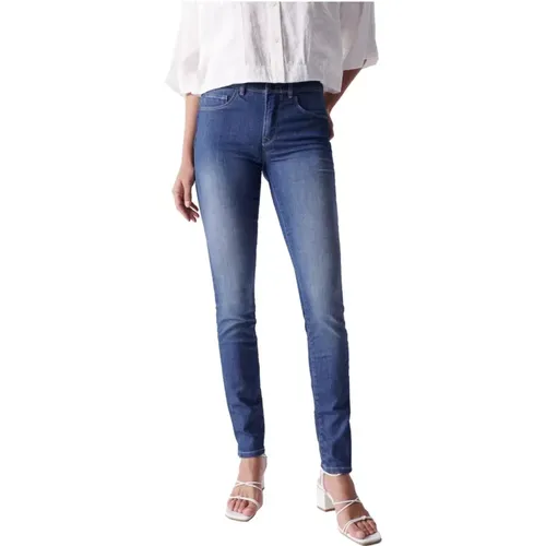 Skinny Jeans , Damen, Größe: W30 L30 - Salsa - Modalova