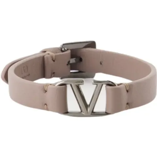 VLogo Lederarmband , Herren, Größe: ONE Size - Valentino Garavani - Modalova