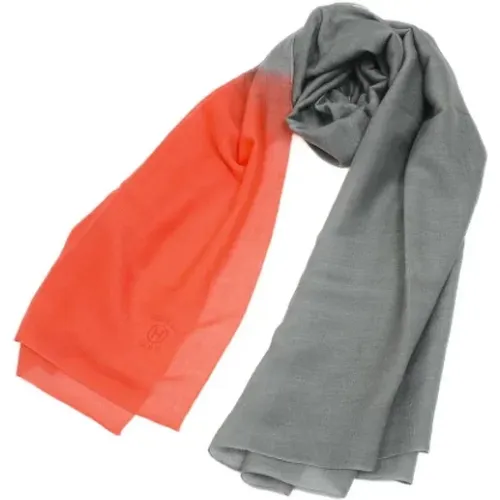Pre-owned Cashmere scarves , female, Sizes: ONE SIZE - Hermès Vintage - Modalova