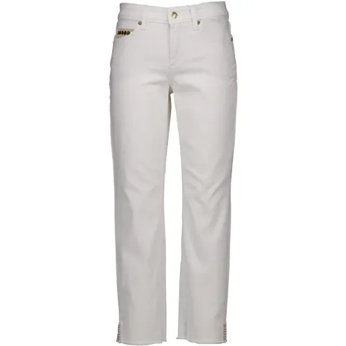 Ecru Piper Short Jeans , female, Sizes: XS, XL, 3XL, M, S - CAMBIO - Modalova