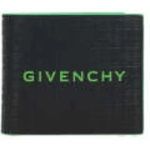Lederbrieftasche mit 4G-Muster und Logo-Druck - Givenchy - Modalova