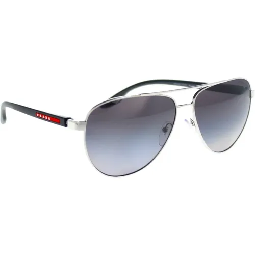 Sport Sunglasses with Gradient Lenses , male, Sizes: 61 MM - Prada - Modalova