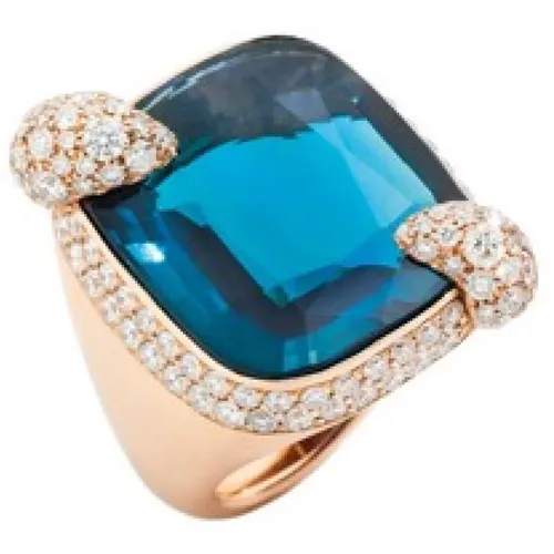 Superior Portrait Diamond Ring , female, Sizes: 54 MM - Pomellato - Modalova