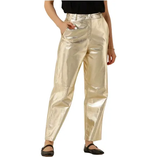 Metallic Perfecta Hose , Damen, Größe: S - Ibana - Modalova