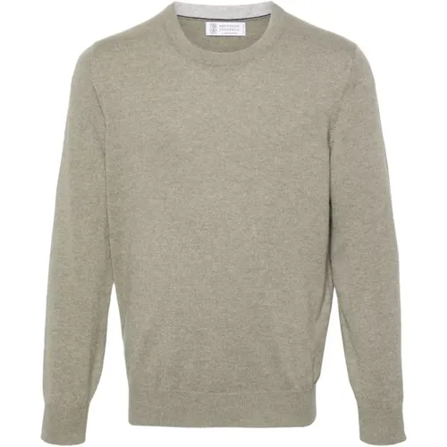 Sweatshirt Aw24 , male, Sizes: L, XL, 2XL - BRUNELLO CUCINELLI - Modalova