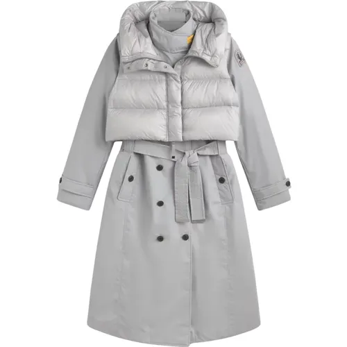 Dawn Nylon Trenchcoat mit Daunen - Parajumpers - Modalova