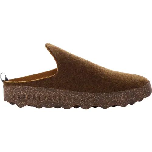 Wool Felt Slipper Shoes , female, Sizes: 8 UK, 6 UK - Asportuguesas - Modalova