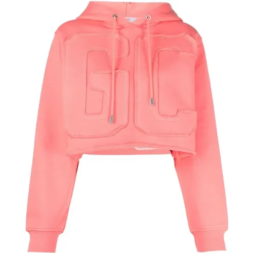 Stilvoller Sweatshirt mit freigelegten Schultern - GCDS - Modalova