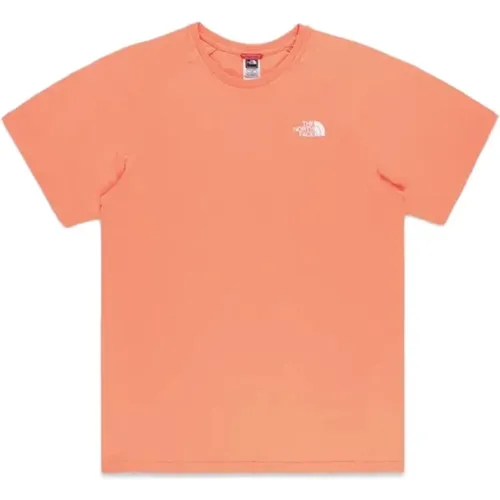 Logo Print Cotton T-Shirt , male, Sizes: M, S - The North Face - Modalova