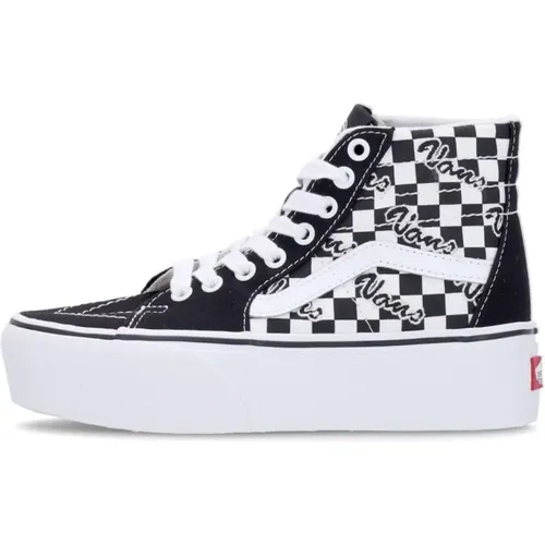 High-Top Lace-Up Sneaker , male, Sizes: 4 1/2 UK, 6 UK, 5 UK, 2 1/2 UK - Vans - Modalova