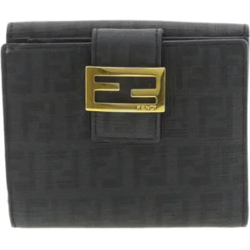 Pre-owned Stoff portemonnaies , Damen, Größe: ONE Size - Fendi Vintage - Modalova