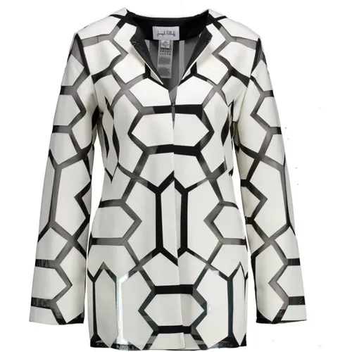 Elegant Pattern Jacket , female, Sizes: S - Joseph Ribkoff - Modalova