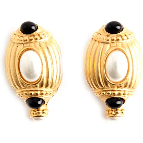 Pearled Clip an Ohrringen , Damen, Größe: ONE Size - Givenchy Pre-owned - Modalova