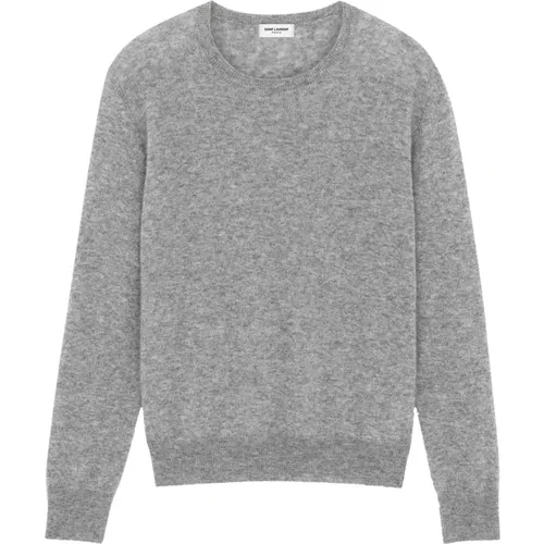 Cashmere sweater , male, Sizes: L, XL, 2XL - Saint Laurent - Modalova
