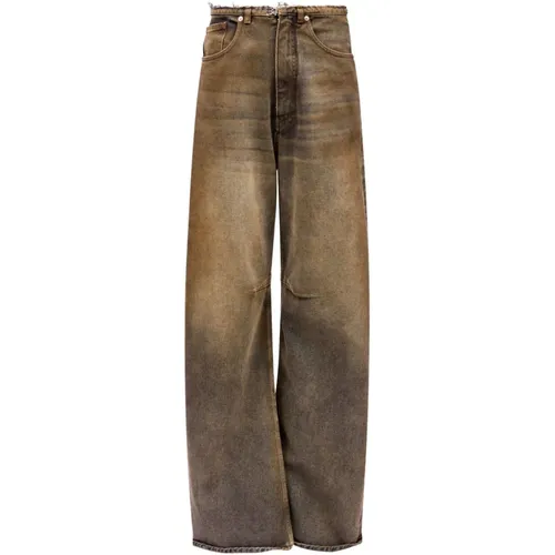 Braune Jeans für Frauen - MM6 Maison Margiela - Modalova