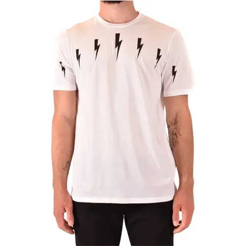 T-shirts , male, Sizes: L - Neil Barrett - Modalova