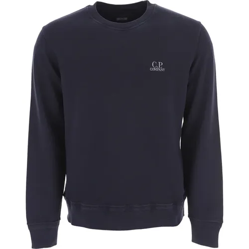 Blaue Pullover , Herren, Größe: 2XL - C.P. Company - Modalova