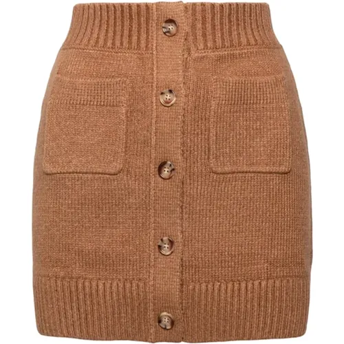 Elevate Knitted Mini Skirt , female, Sizes: S, XS - Burberry - Modalova